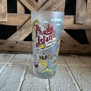 catstudio "Rhode Island " Frosted Novelty Glass (27)